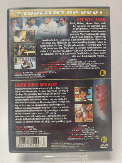 2 in 1 Get Well Soon & Earth Girls are Easy DVD - Feniks Gameshop