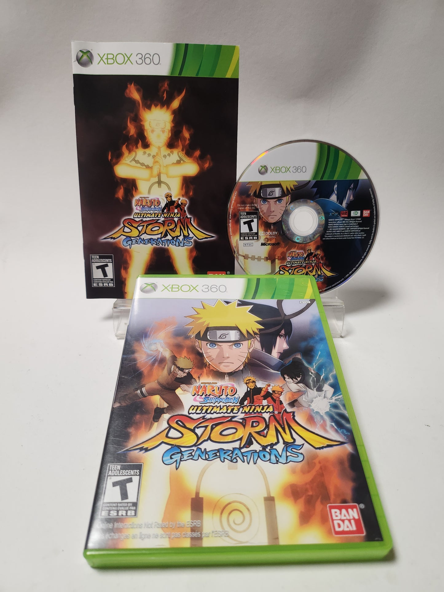 Naruto Shippuden Ultimate Ninja Storm Generations NTSC Xbox 360