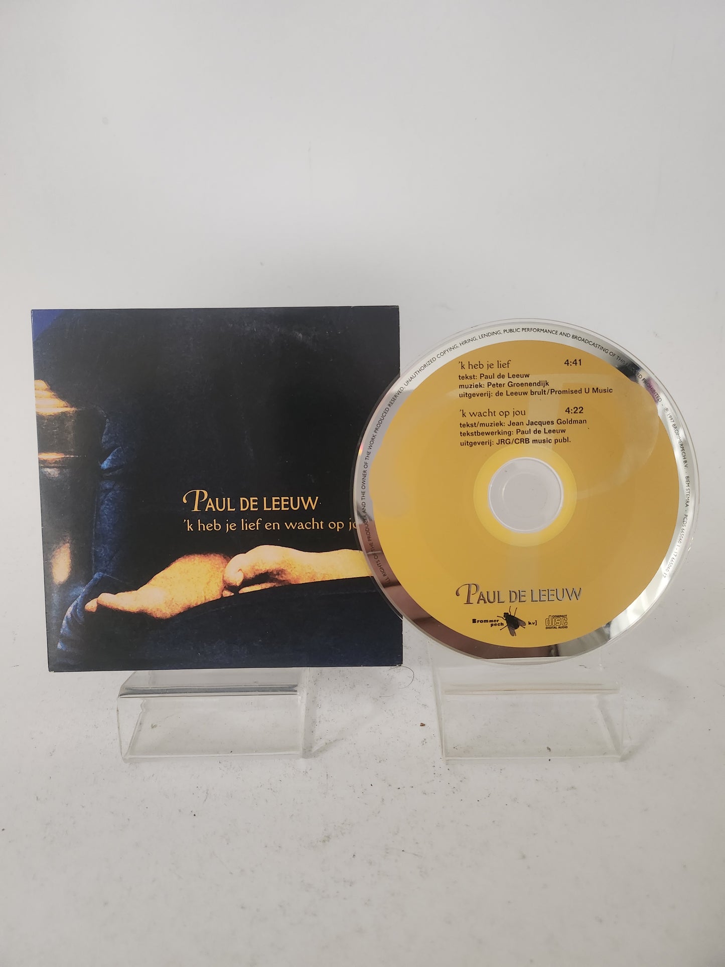 Paul de Leeuw: Ik heb je Lief en Ik wacht op Jou CD Single