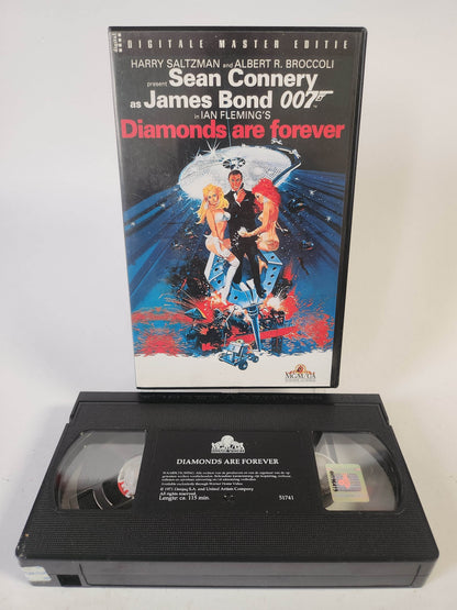 007 James Bond: Diamonds are Forever VHS - Feniks Gameshop