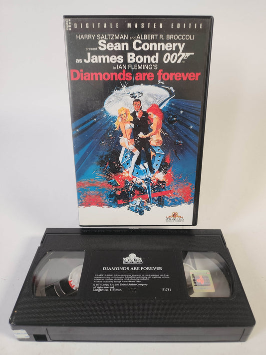 007 James Bond: Diamonds are Forever VHS - Feniks Gameshop