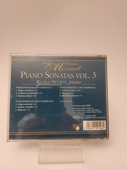Mozart Piano Sonatas Volume 3 PC