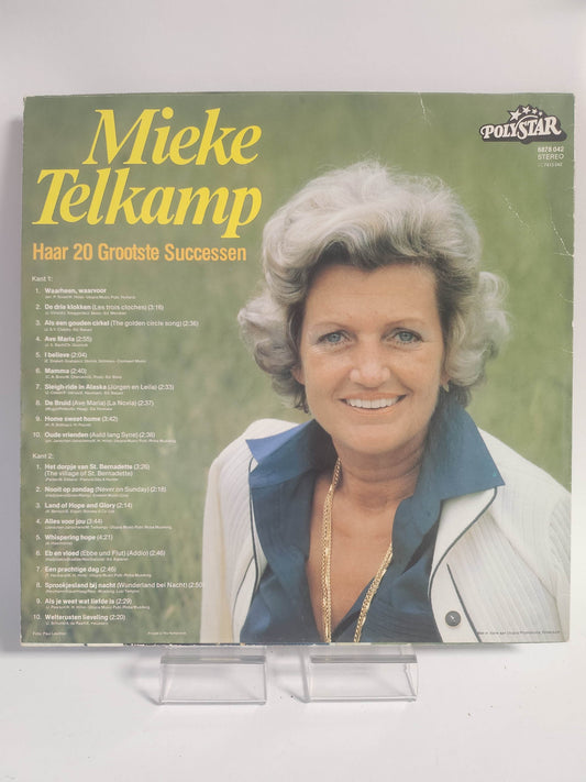 Mieke Telkamp: Haar 20 Grootste Successen LP Vinyl - Feniks Gameshop