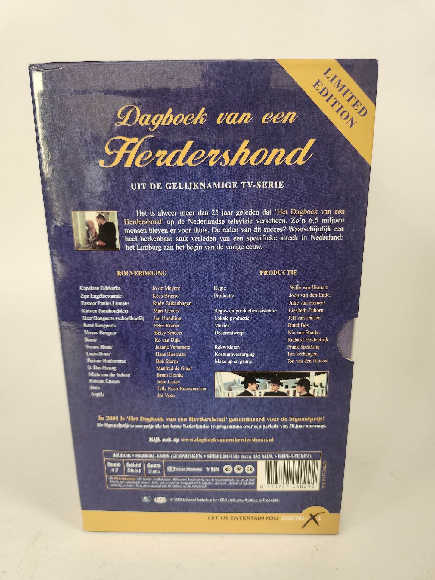 Dagboek van een Herdershond 4 Box VHS - Feniks Gameshop