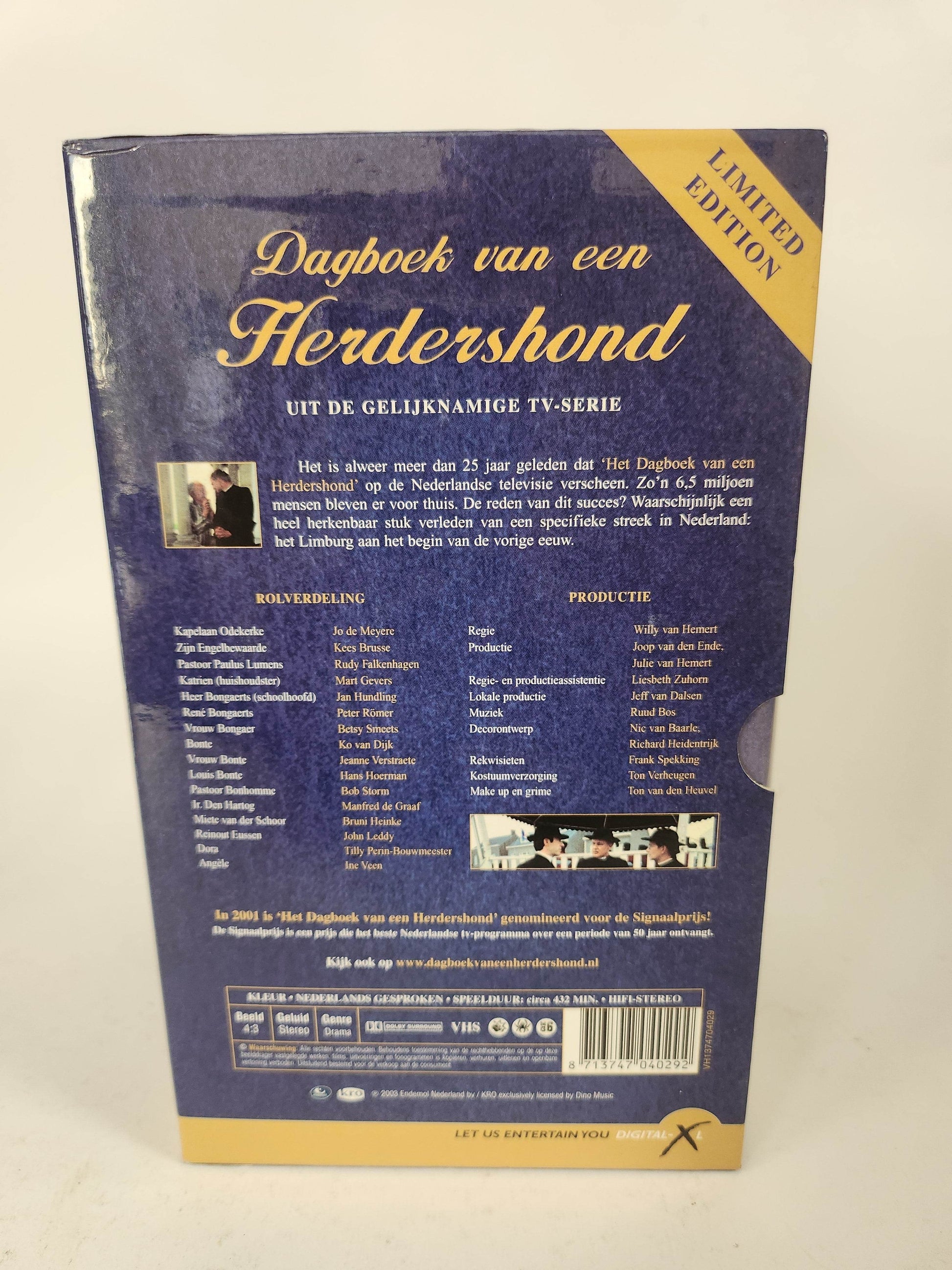 Dagboek van een Herdershond 4 Box VHS - Feniks Gameshop