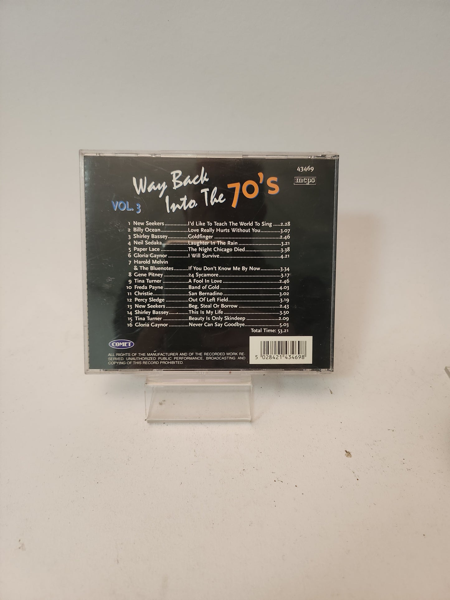 Way Back into the 70's Volume 3 CD