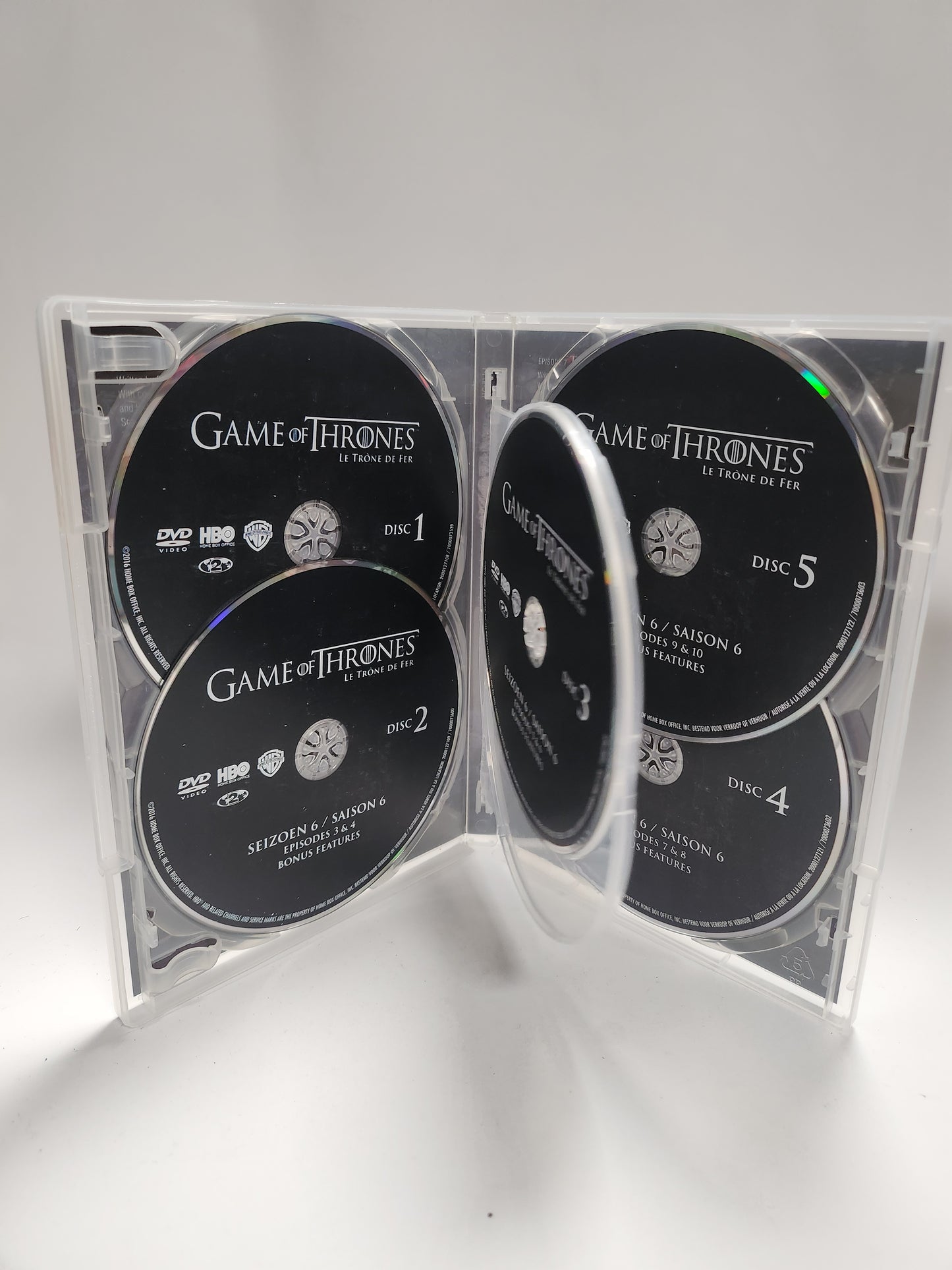 Game of Thrones Seizoen 6 Dvd Box