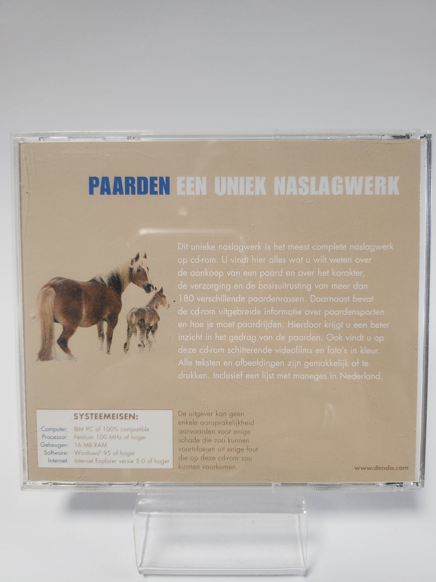 Paarden: een Uniek Naslagwerk PC