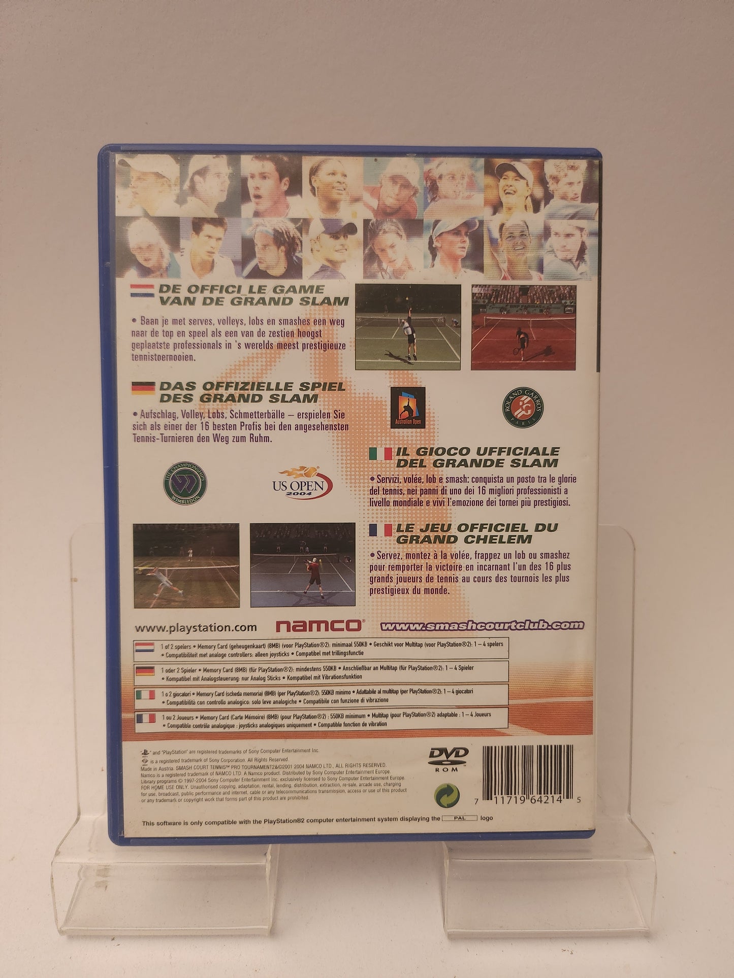 Smash Court Tennis Pro Tournament 2 Playstation 2