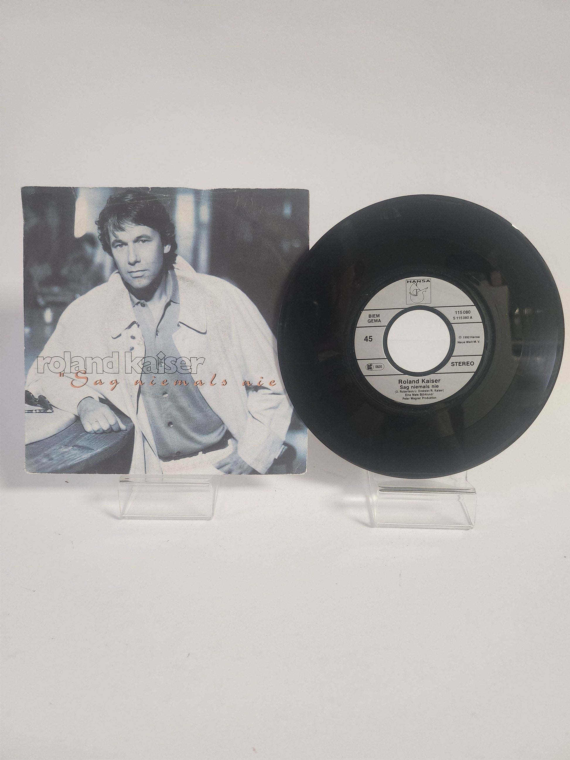 Roland Kaiser: Sag Niemals Nie Single Vinyl - Feniks Gameshop