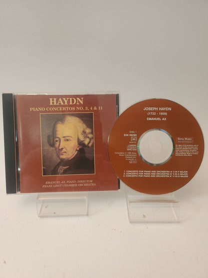 Haydn Piano Concertos No 3, 4 & 11 CD