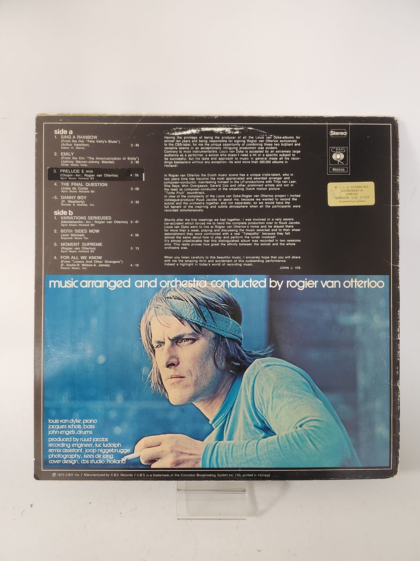 Telepathy: Louis van Dyke/ Rogier van Otterloo LP Opbergbox