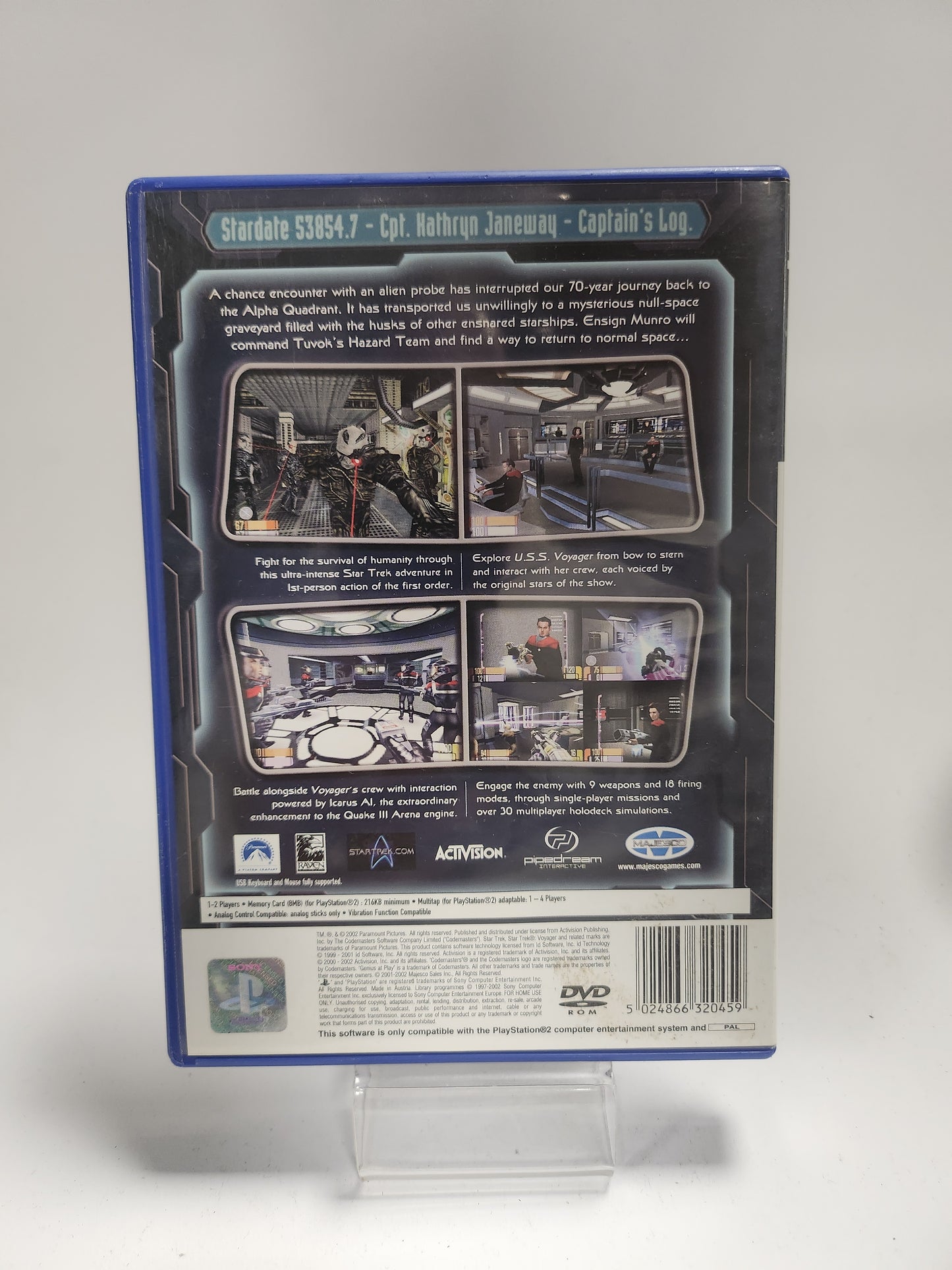 Star Trek Voyager Elite Force (No Book) PlayStation 2