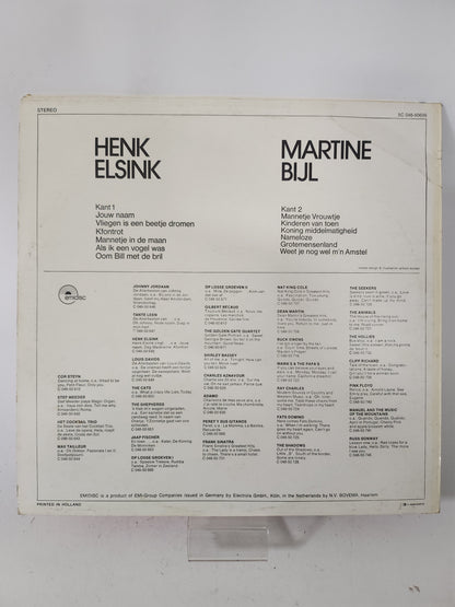 Henk Elsink & Martine Bijl LP Vinyl