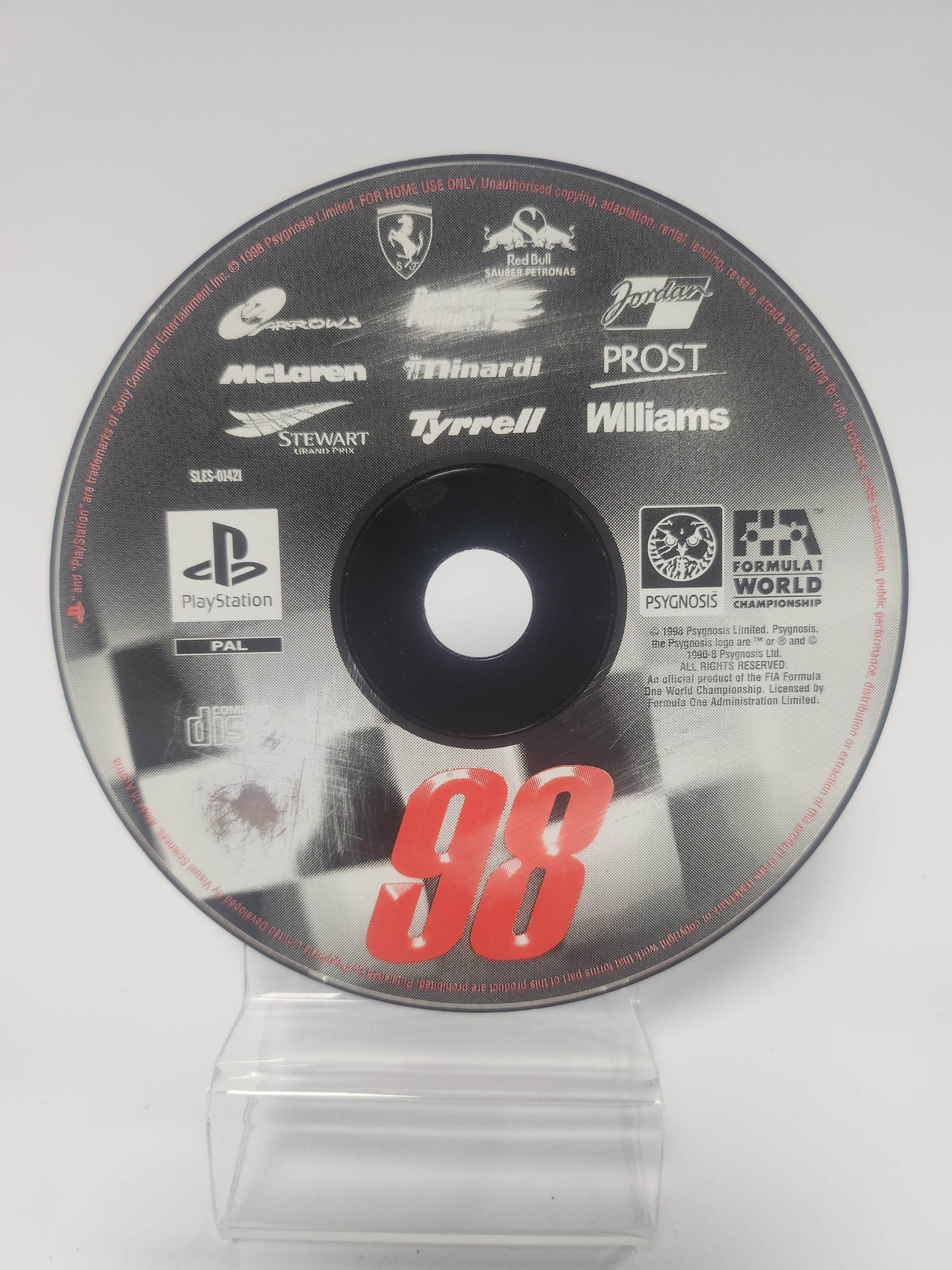 Formula One '98 (Disc Only) PlayStation 1 - Feniks Gameshop