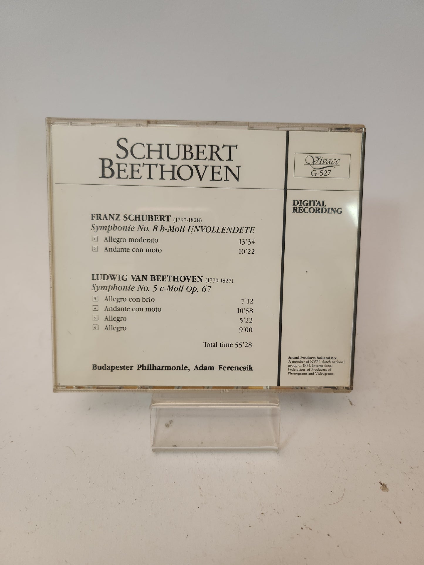 Schubert & Beethoven CD