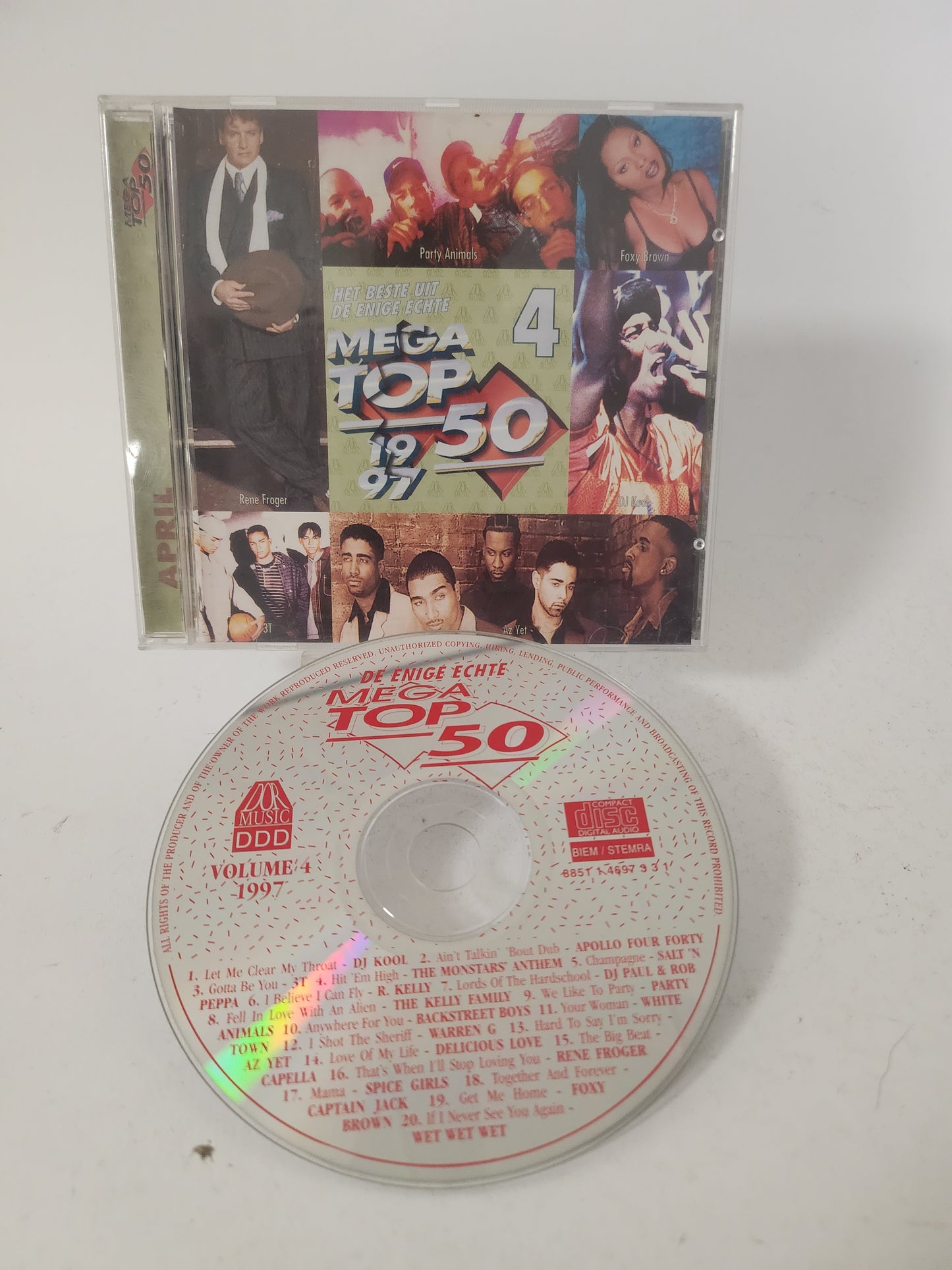Mega Top 50 1997 Volume 4 CD