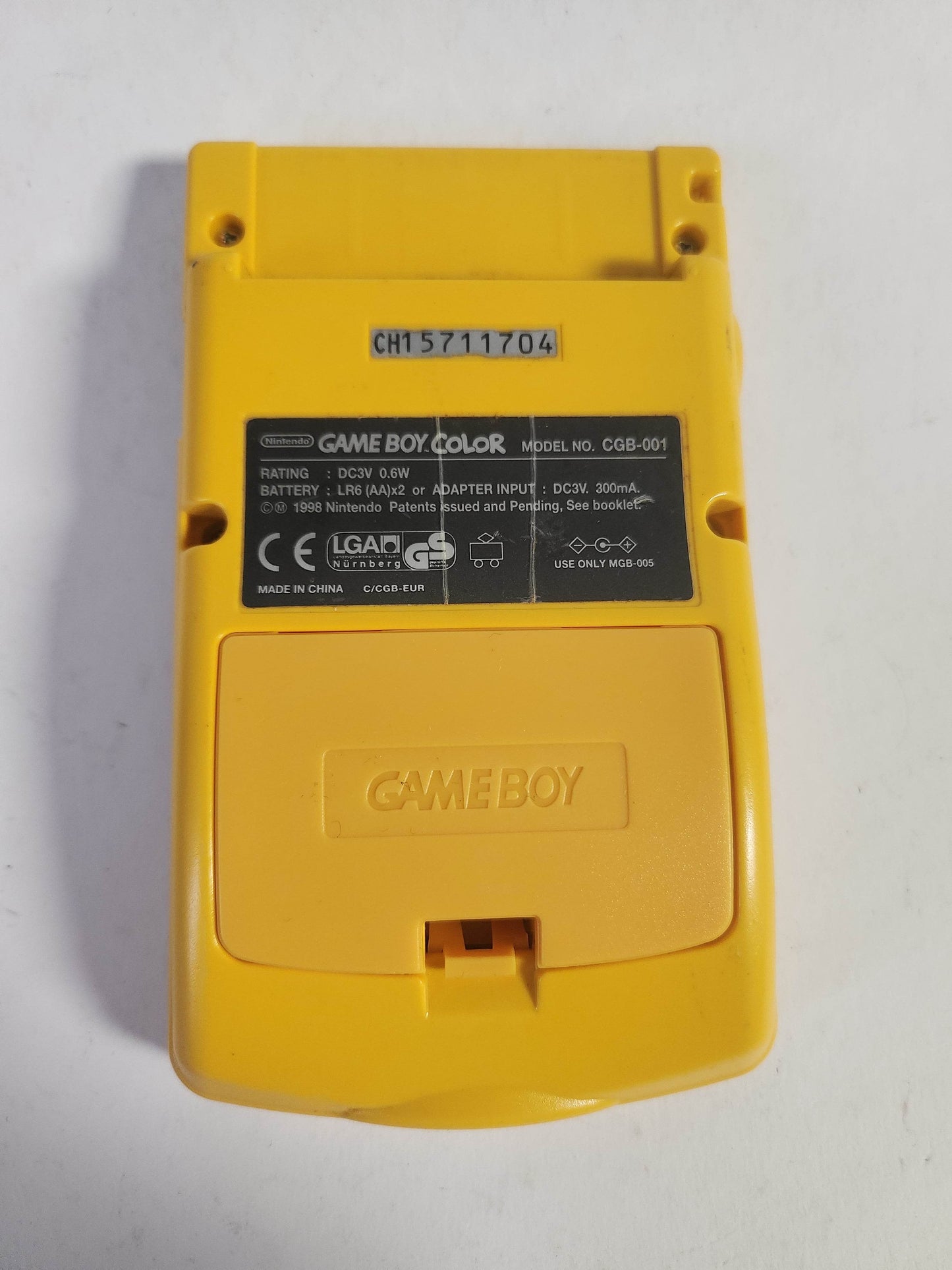 Yellow Game Boy Color - Feniks Gameshop