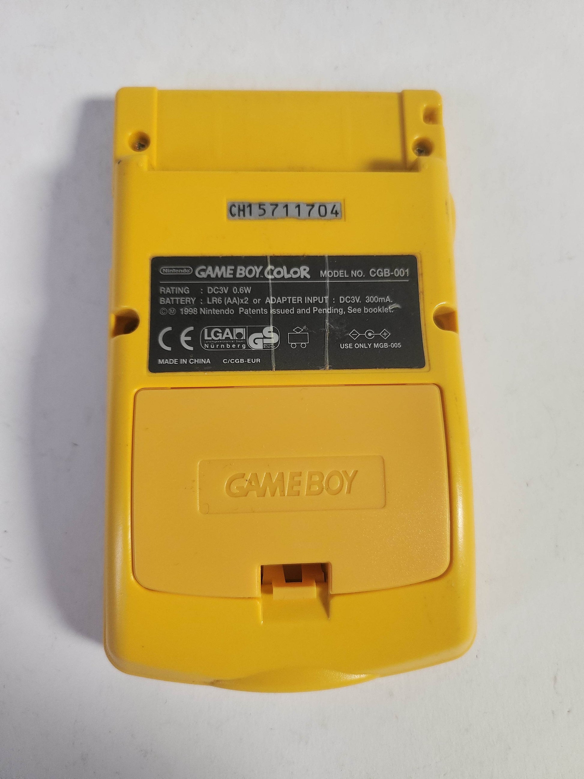 Yellow Game Boy Color - Feniks Gameshop