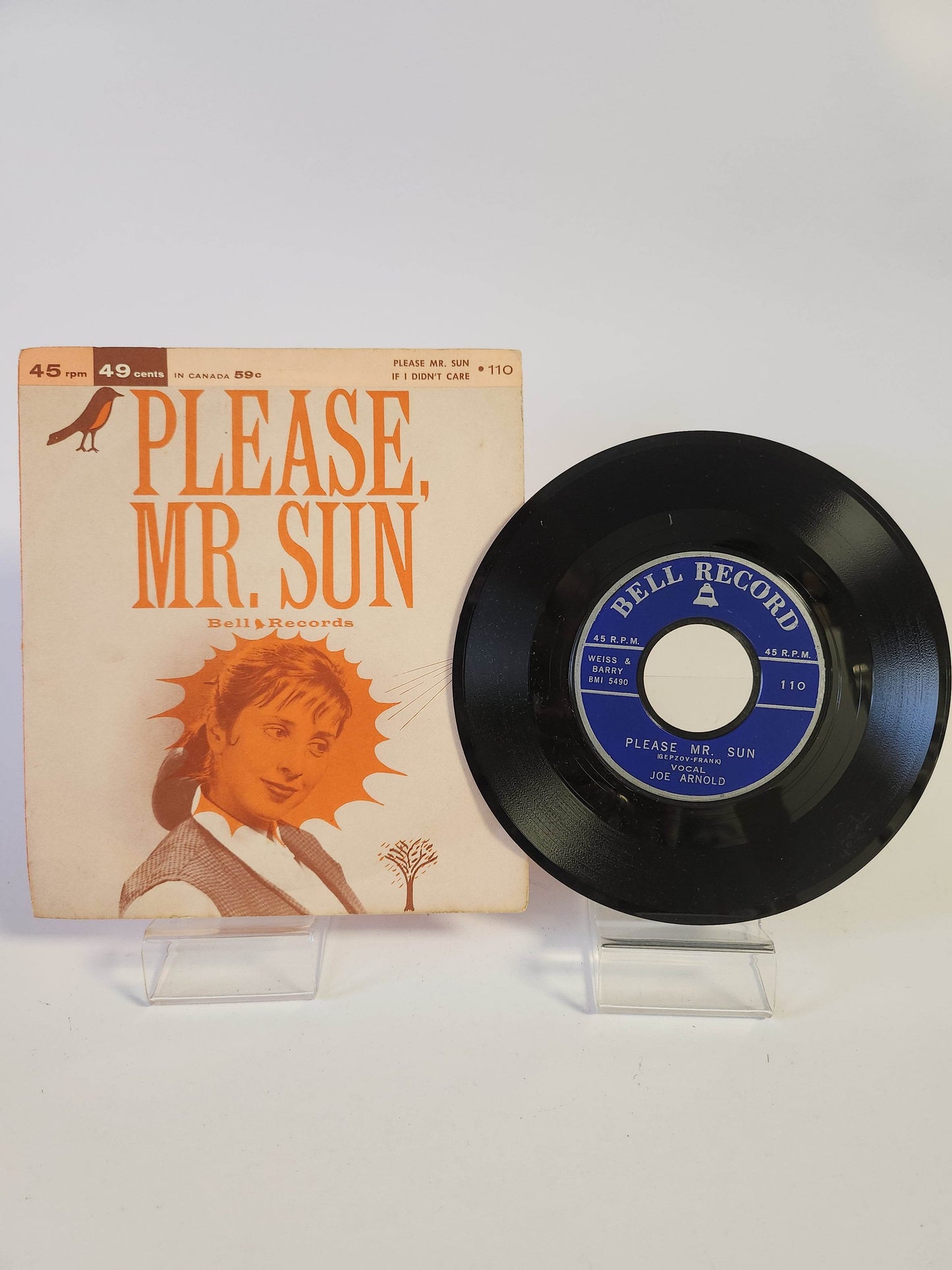 Bell Records No 110 Single Vinyl - Feniks Gameshop