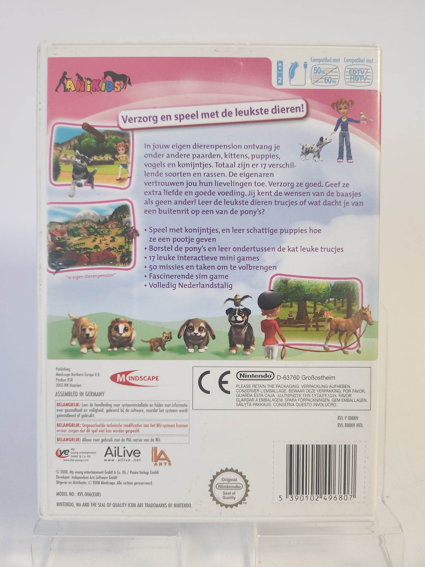 Mijn Dierenpension: Verzorg en Speel met de Leukste Dieren Nintendo Wii - Feniks Gameshop