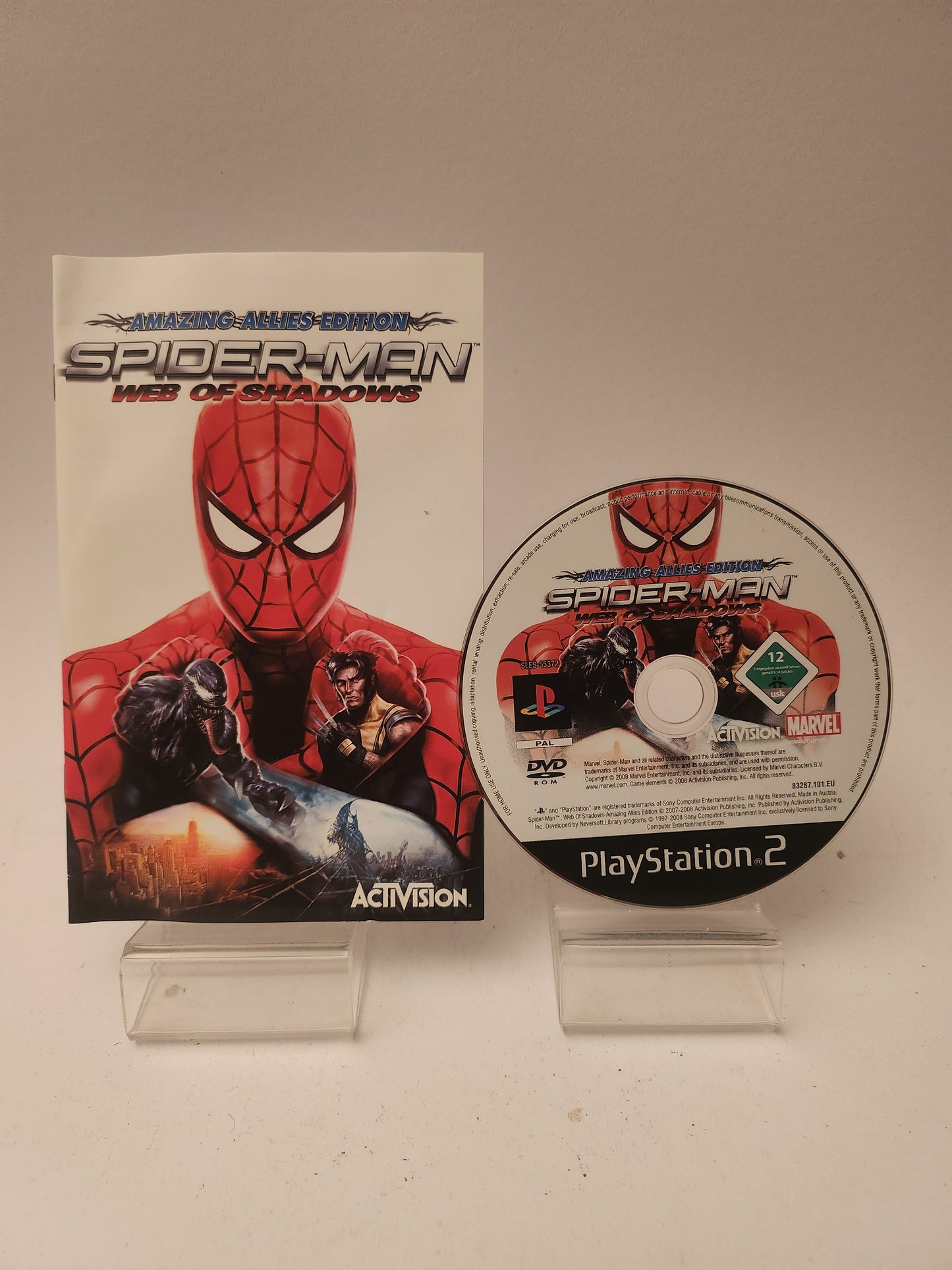 Spider-man: Web of Shadows Amazing Allies Playstation 2