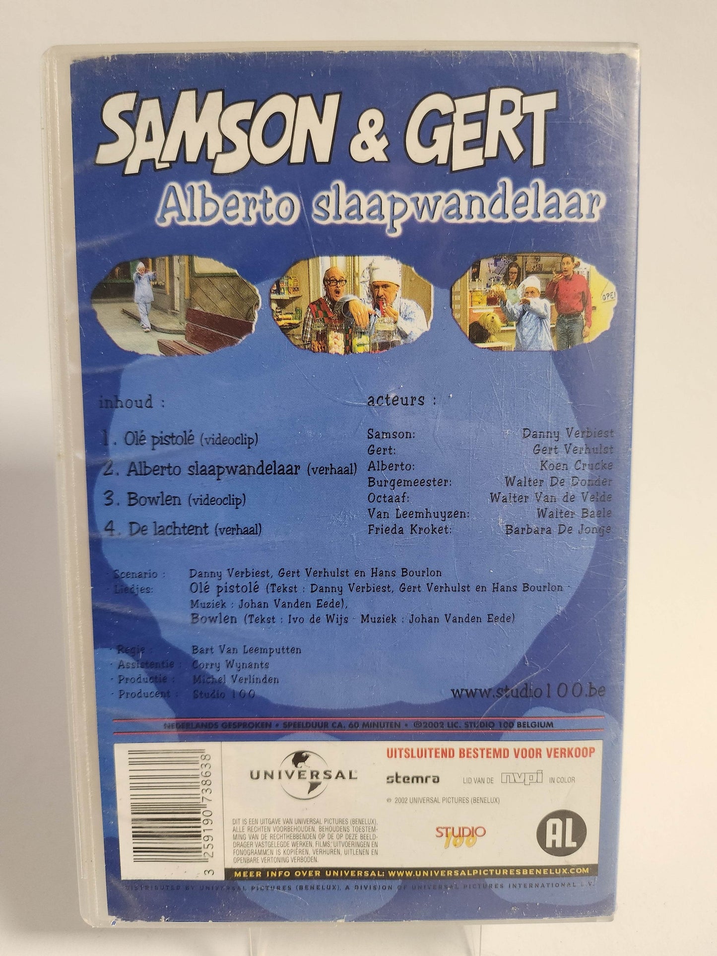 Samson & Gert Alberto Slaapwandelaar VHS - Feniks Gameshop