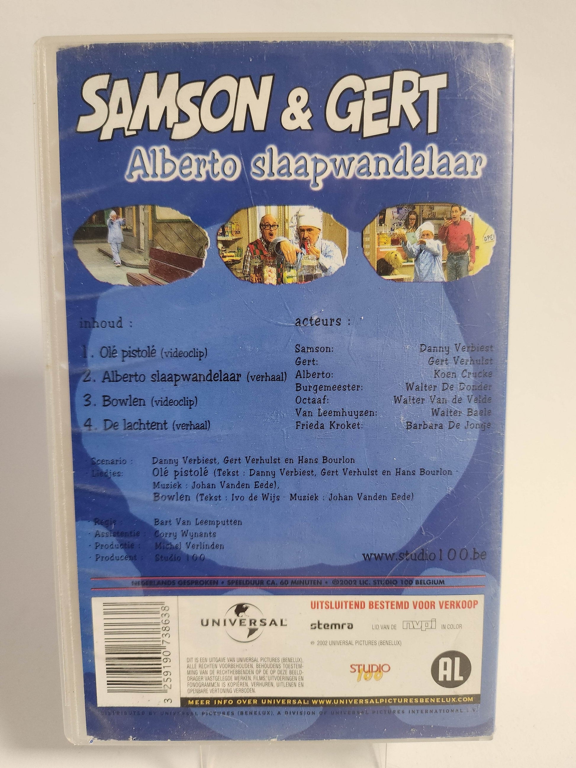 Samson & Gert Alberto Slaapwandelaar VHS - Feniks Gameshop