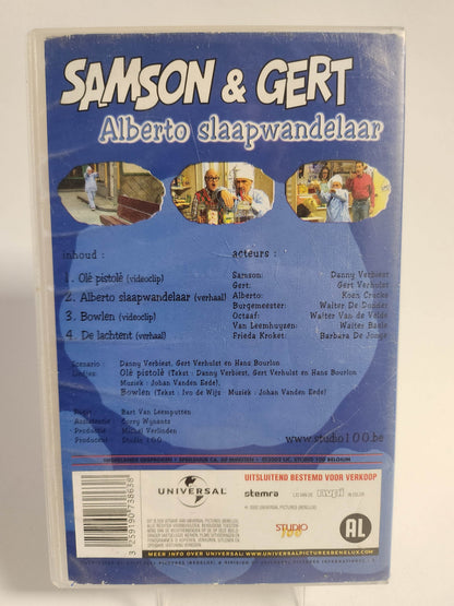 Samson & Gert Alberto Slaapwandelaar VHS - Feniks Gameshop