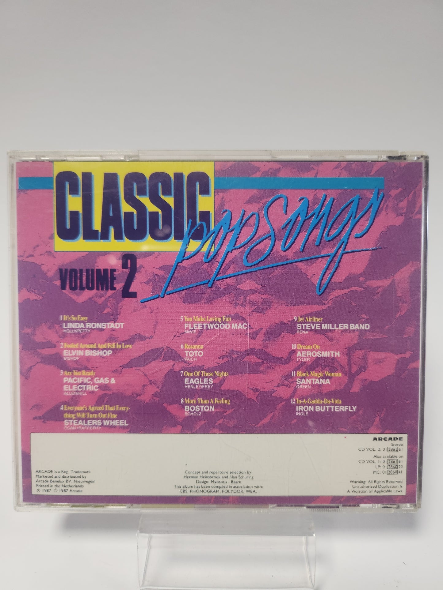 Classic Pop Songs Volume 2 CD