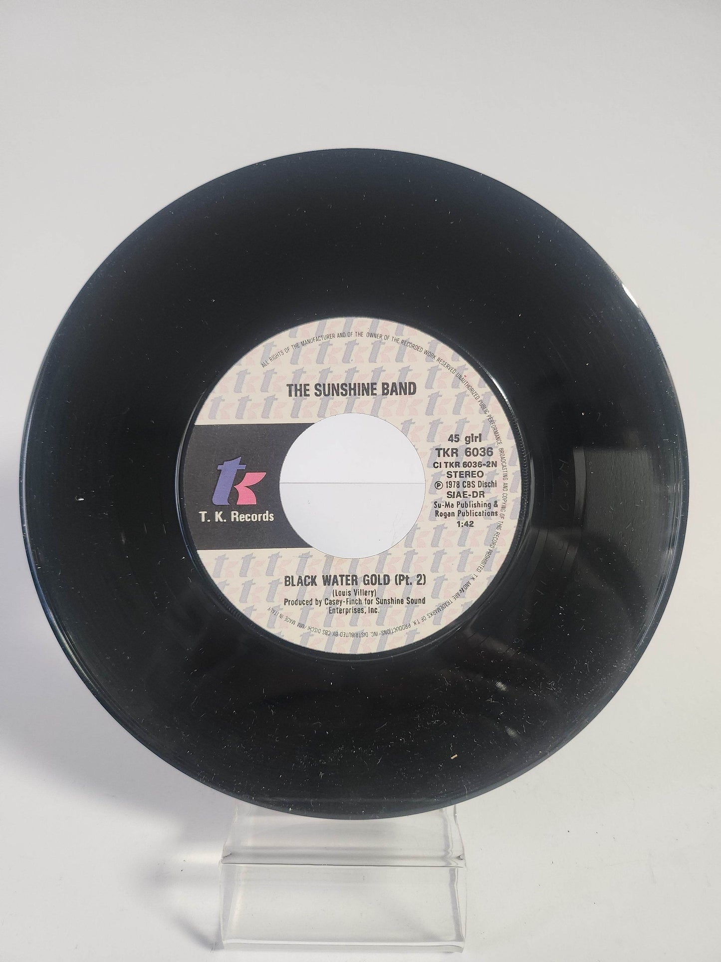 Sunshine Band: Black Water Gold Single Vinyl - Feniks Gameshop