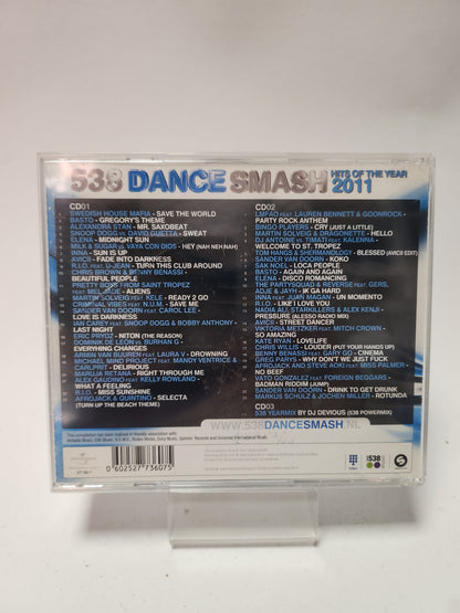 538 Dance Smash Hits of the Year 2011 Dubbel CD