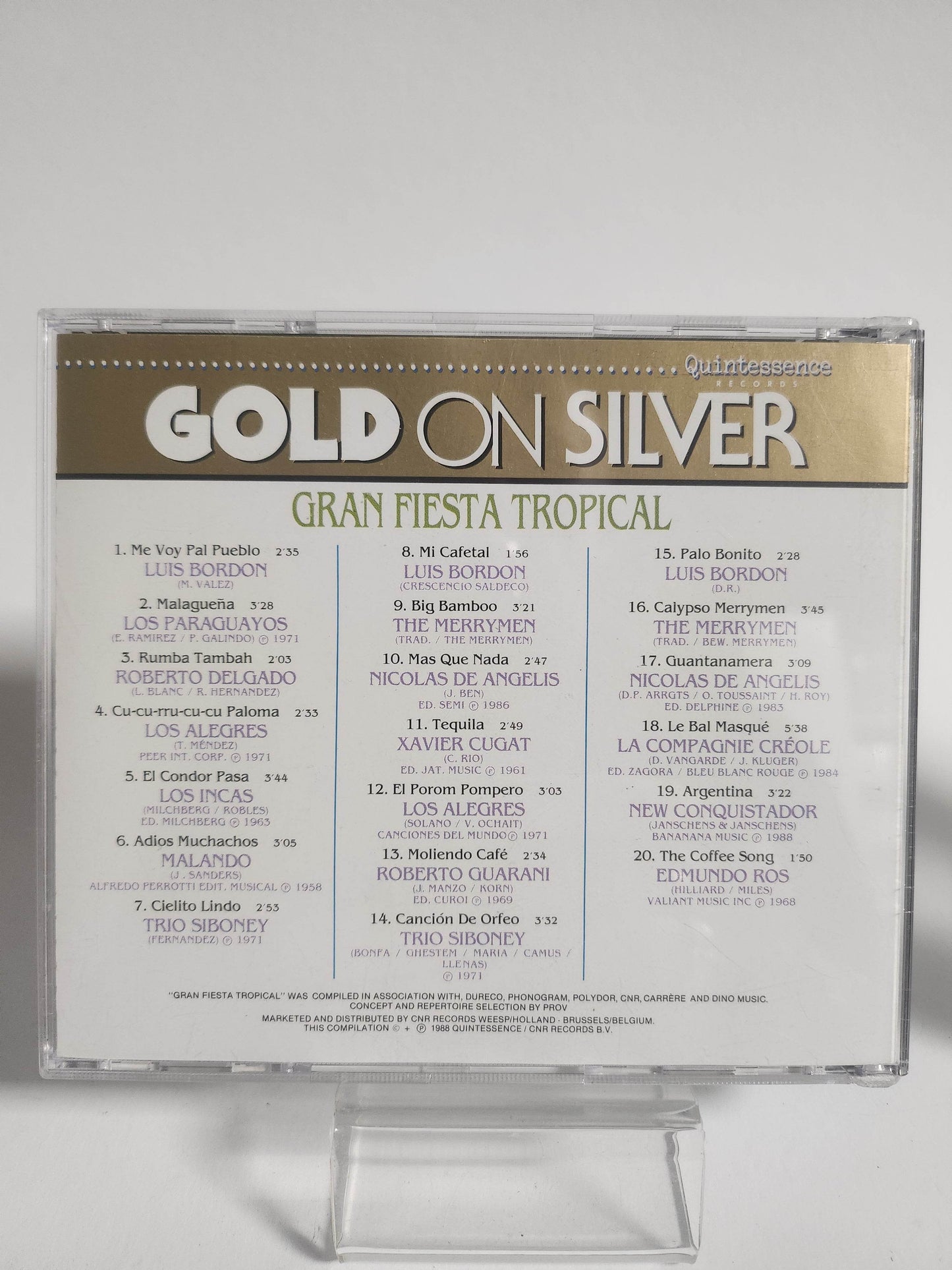 Gold on Silver: Gran Fiesta Tropical CD - Feniks Gameshop