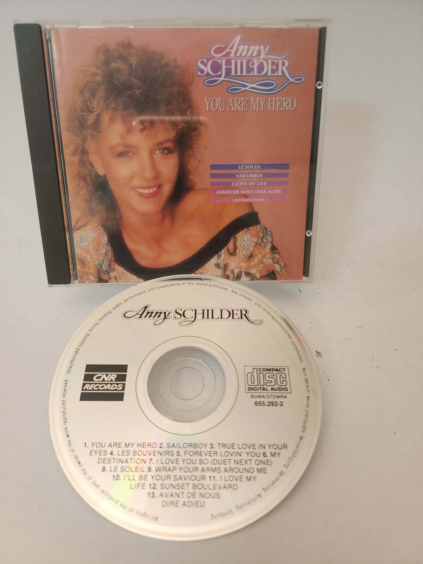 Anny Schilder: You are My Hero CD