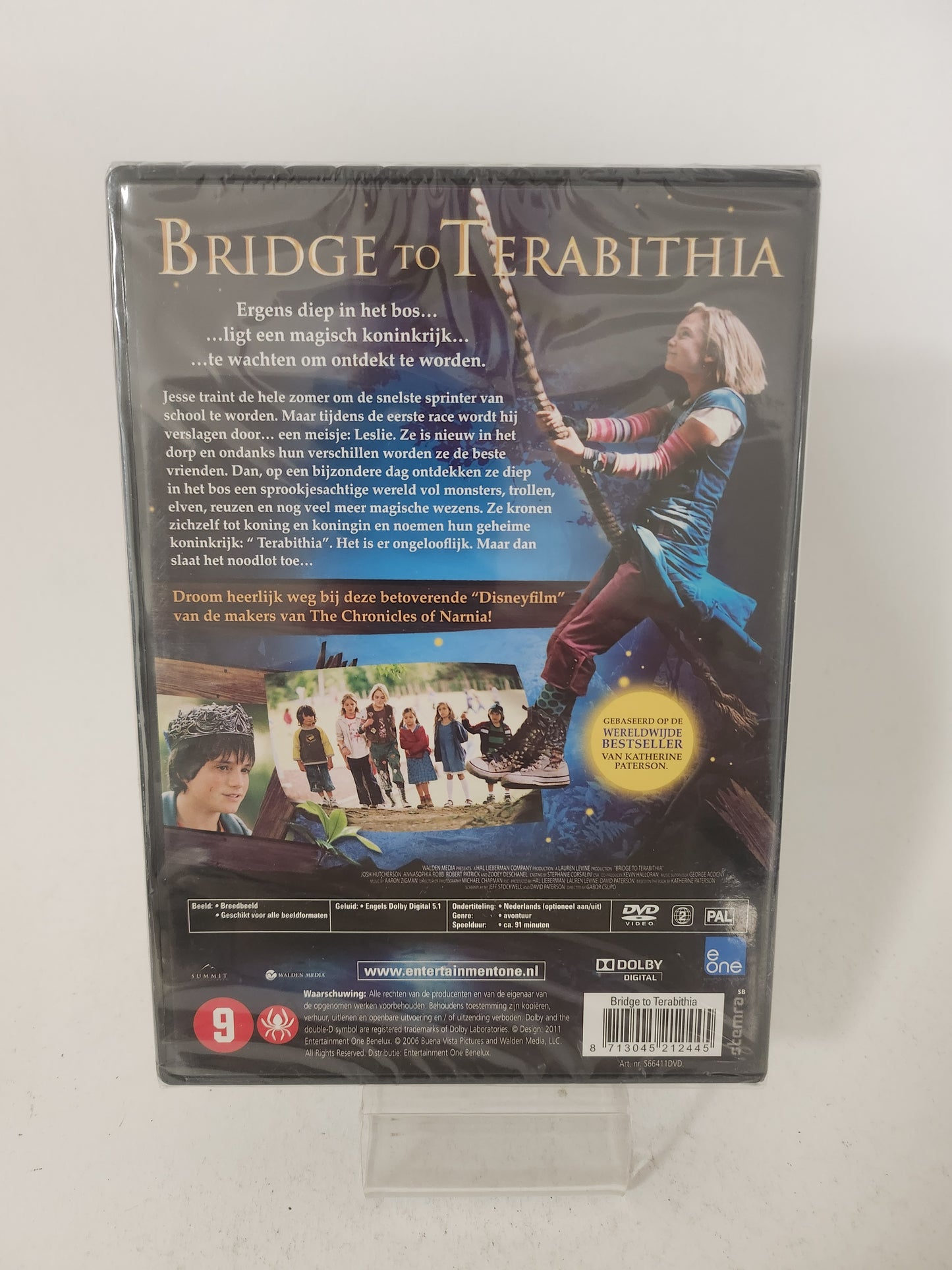 Bridge to Terabithia geseald DVD