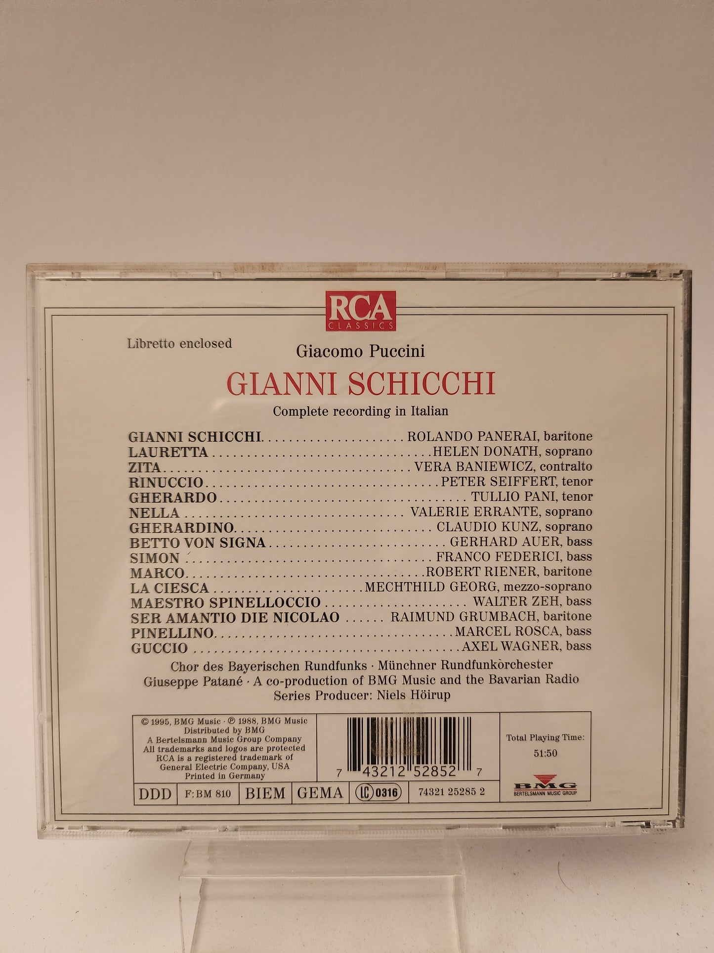 Puccini: Gianni Schicchi CD
