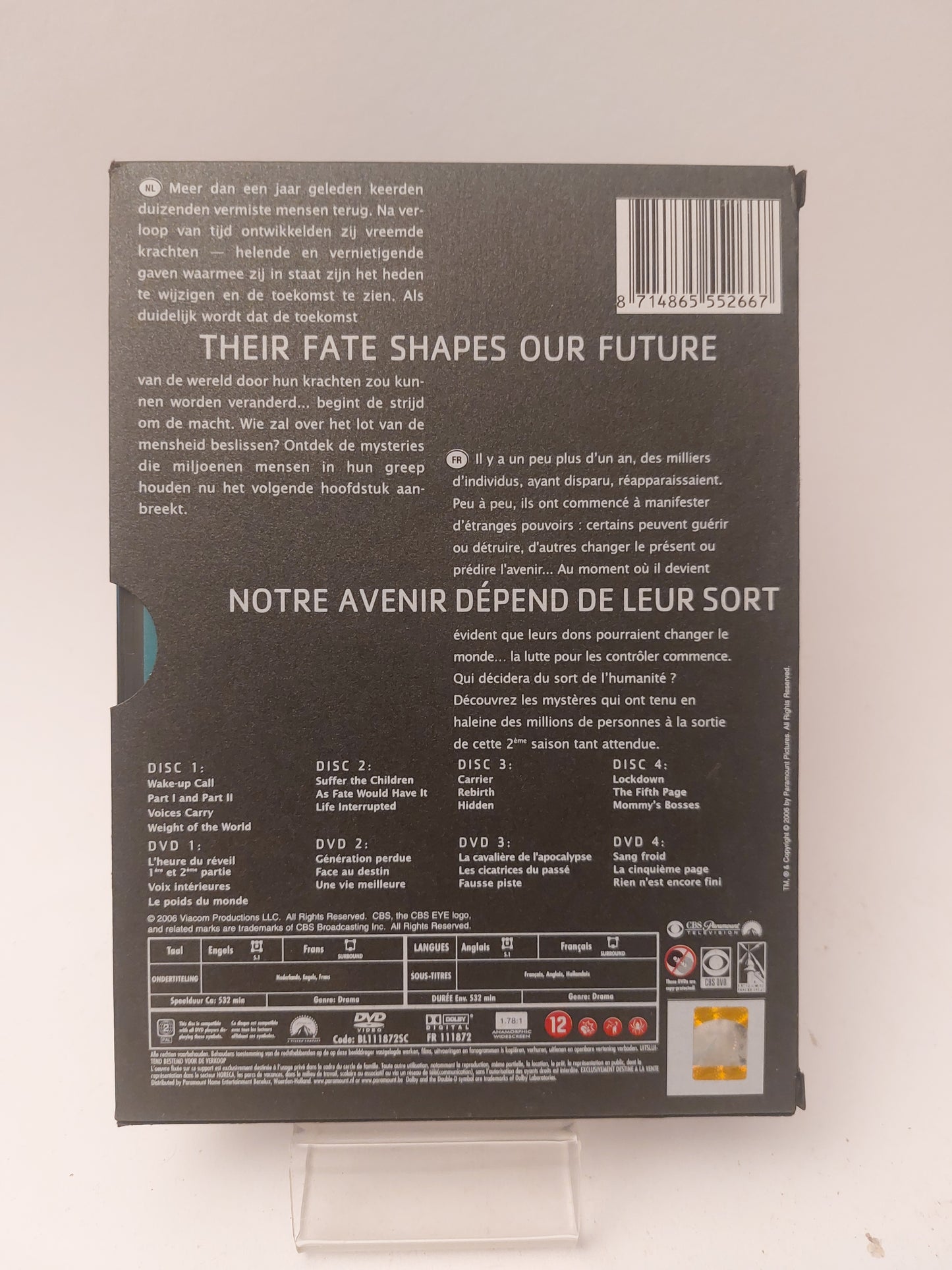 4400 the Second Season Box Dvd