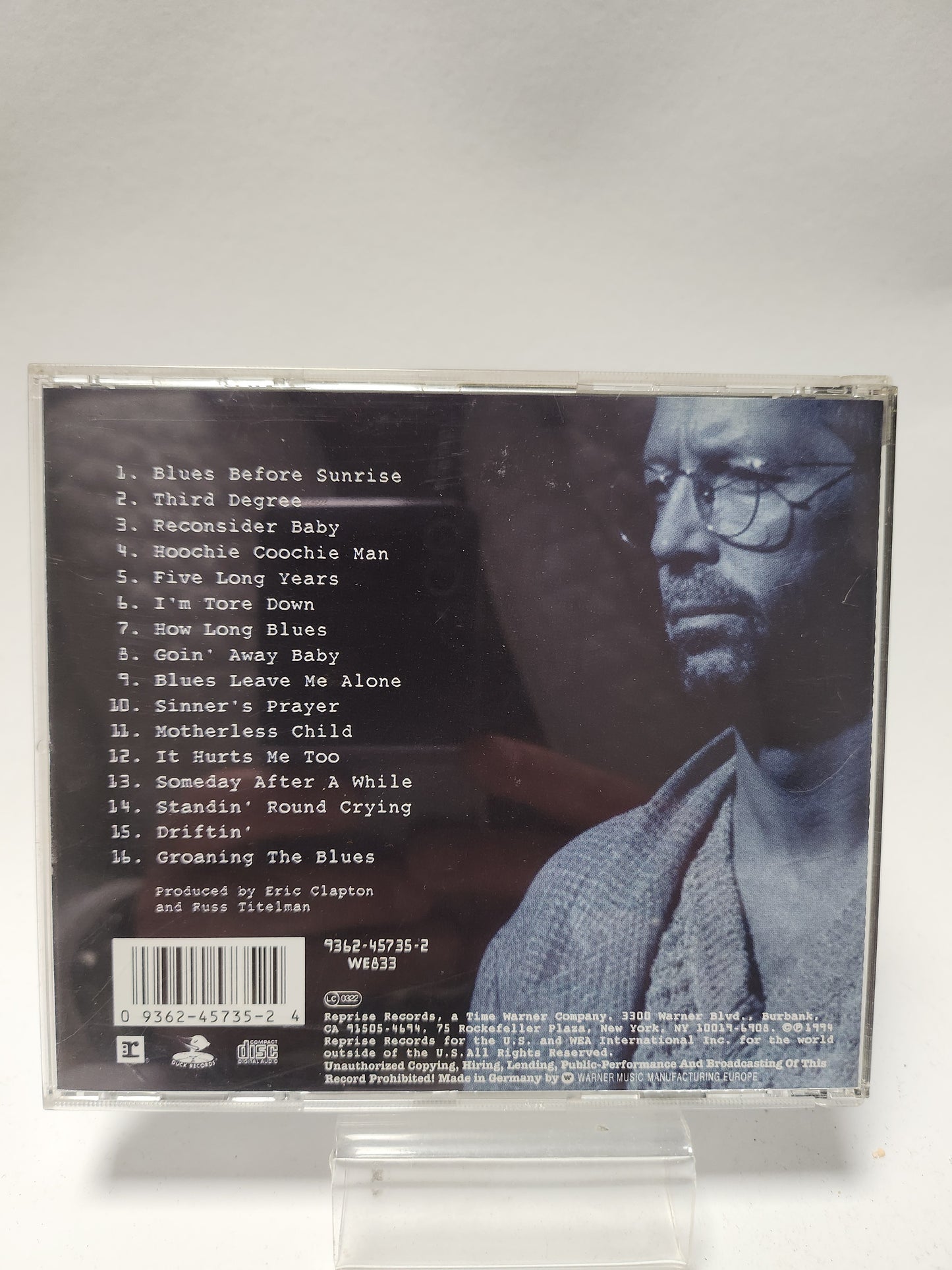 Eric Clapton: From the Cradle CD