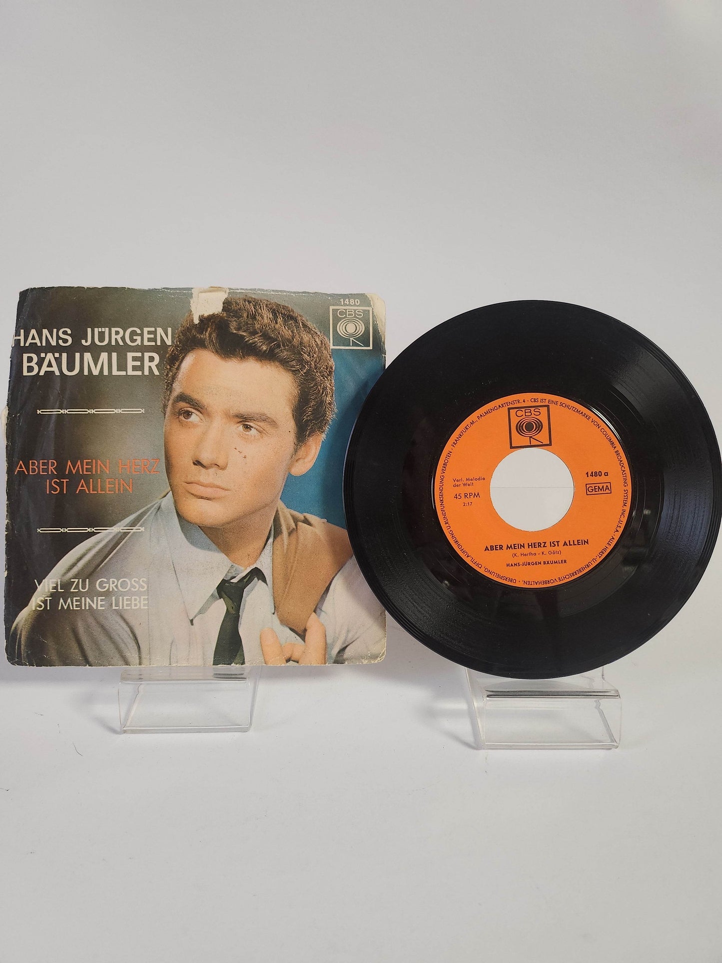 Hans Jurgen Båumler: Aber Mein Herz ist Allein Single Vinyl - Feniks Gameshop