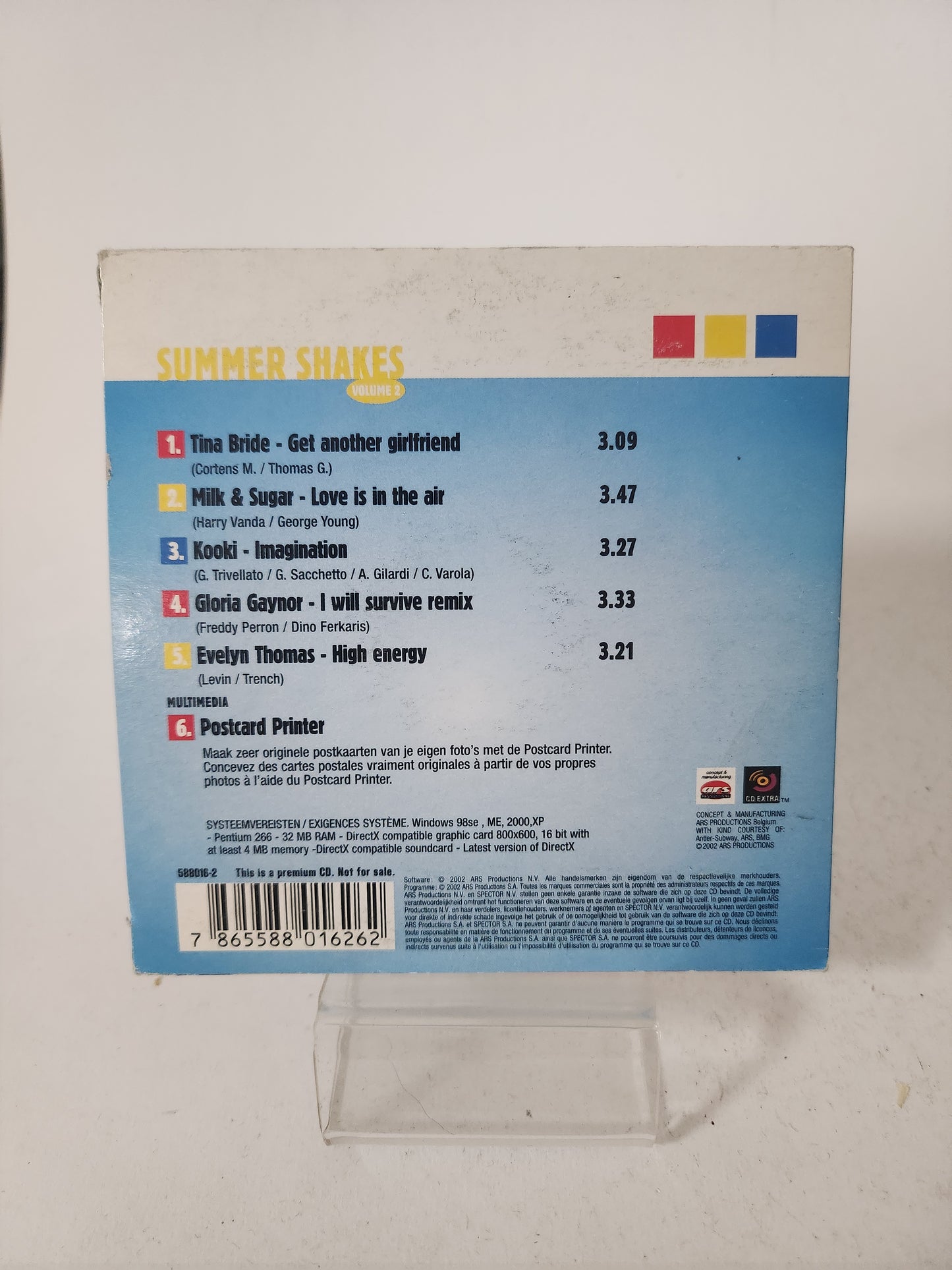 Summer Shakes Volume 2 CD Single