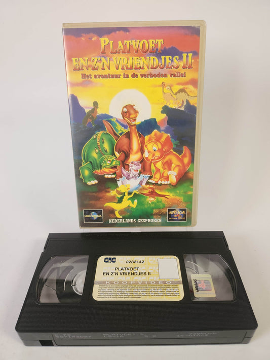 Platvoet en z'n Vriendjes II: het Avontuur in de Verboden Vallei VHS Kids - Feniks Gameshop