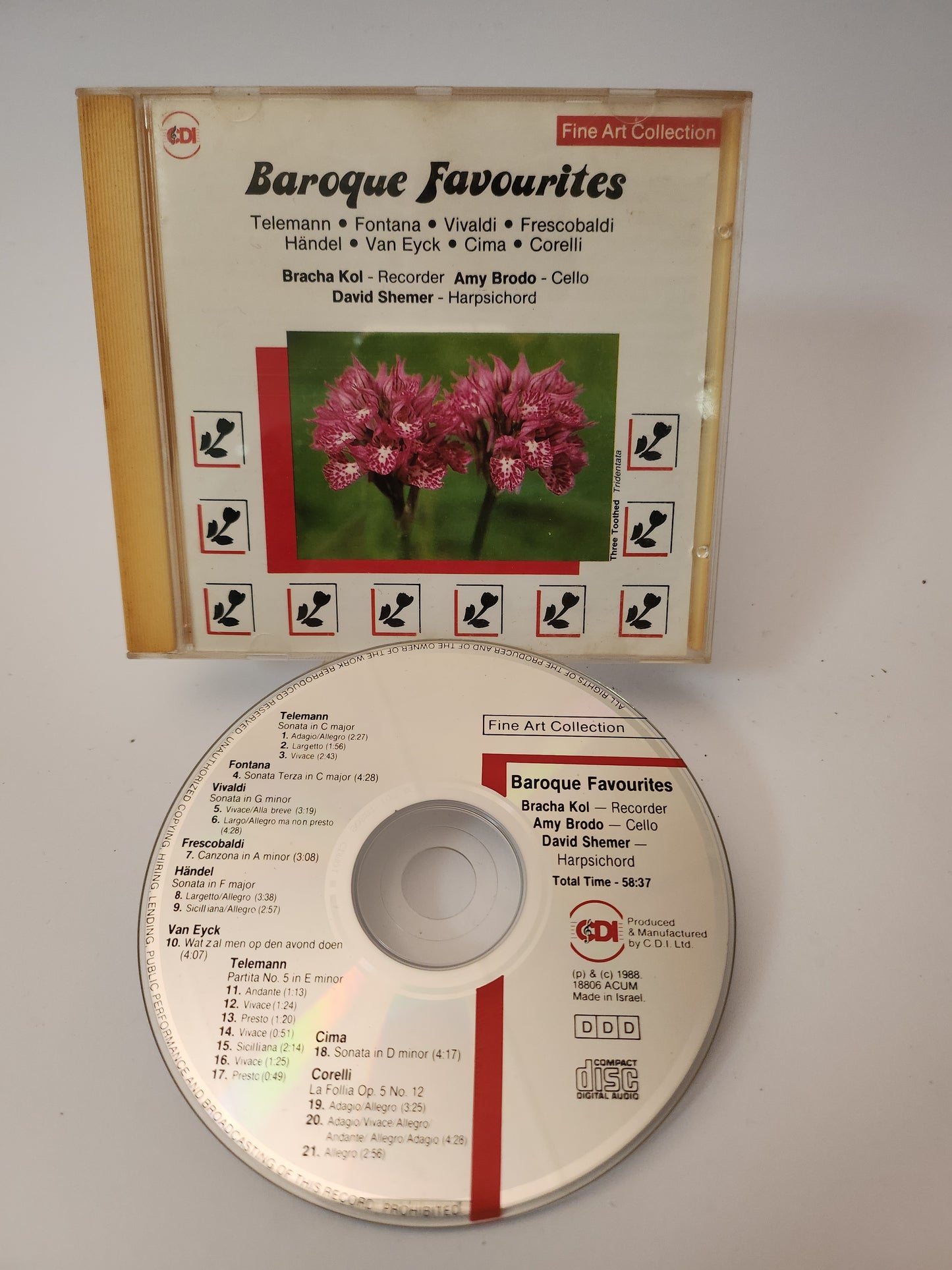Baroque Favourites CD