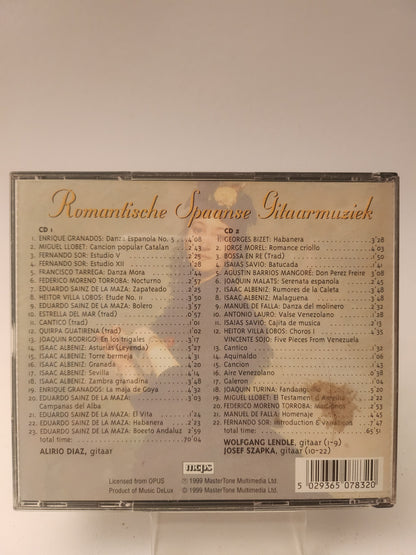 Romantische Spaanse Gitaarmuziek CD