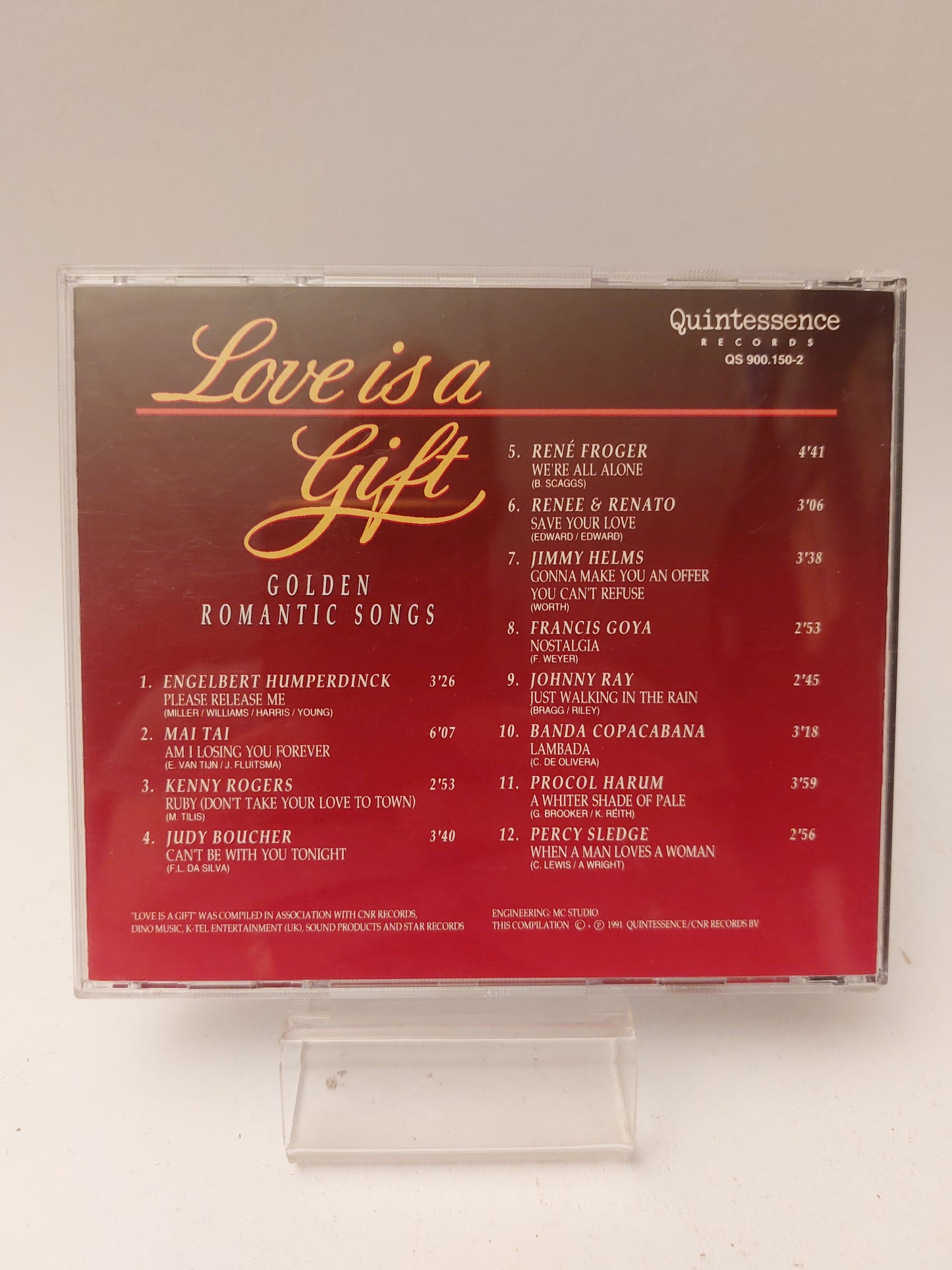 Love Is a Gift: Golden Romantic Songs CD