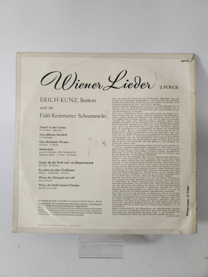 Wiener Lieder 2 LP Vinyl