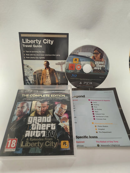 Grand Theft Auto IV & Episodes From Liberty City the Complete Edition Playstation 3