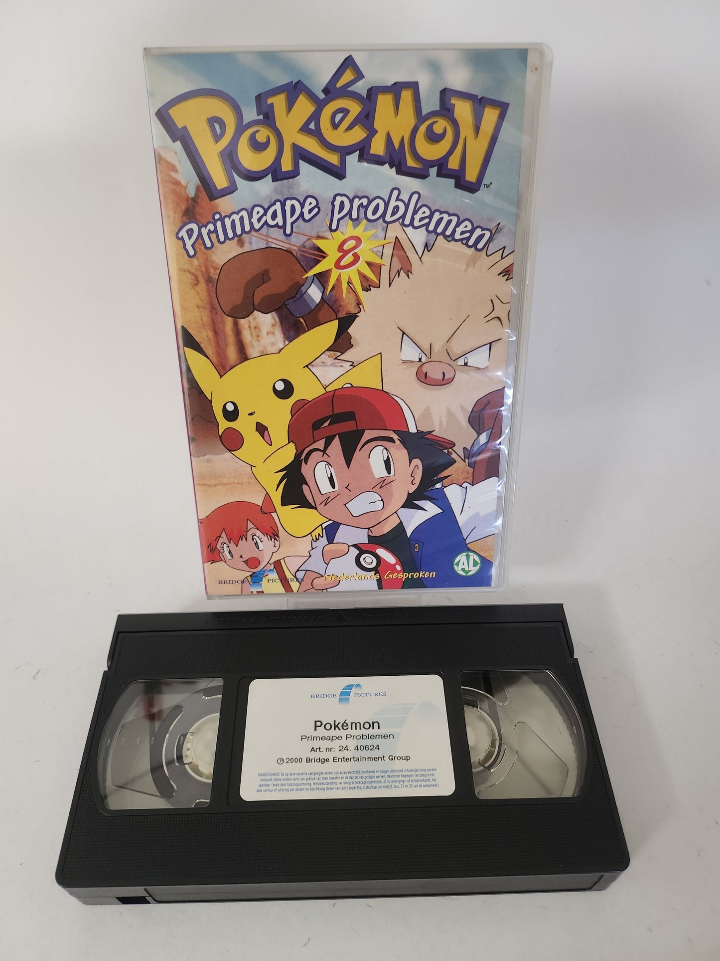 Pokemon 8: Primeape Problemen VHS Kids