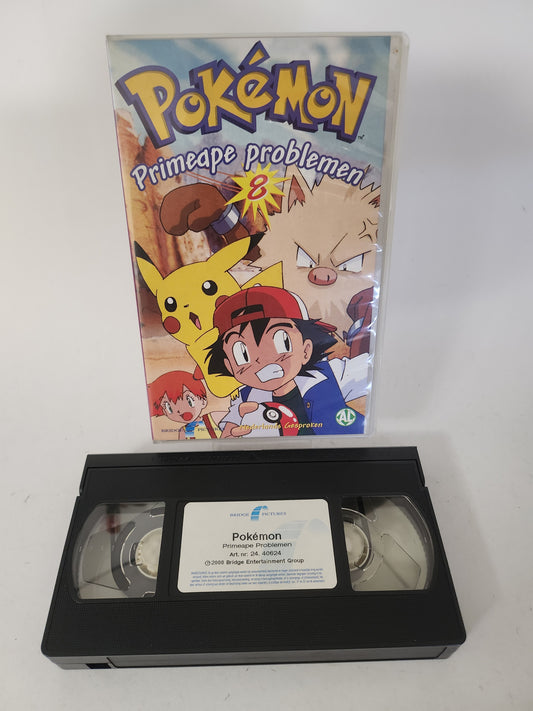 Pokemon 8: Primeape Problemen VHS Kids