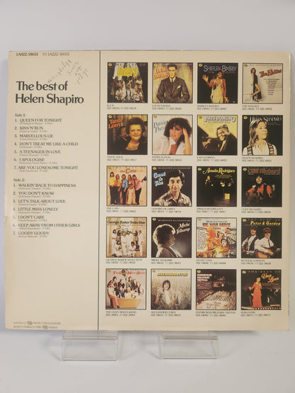 Helen Shapiro "the Best of" LP Vinyl