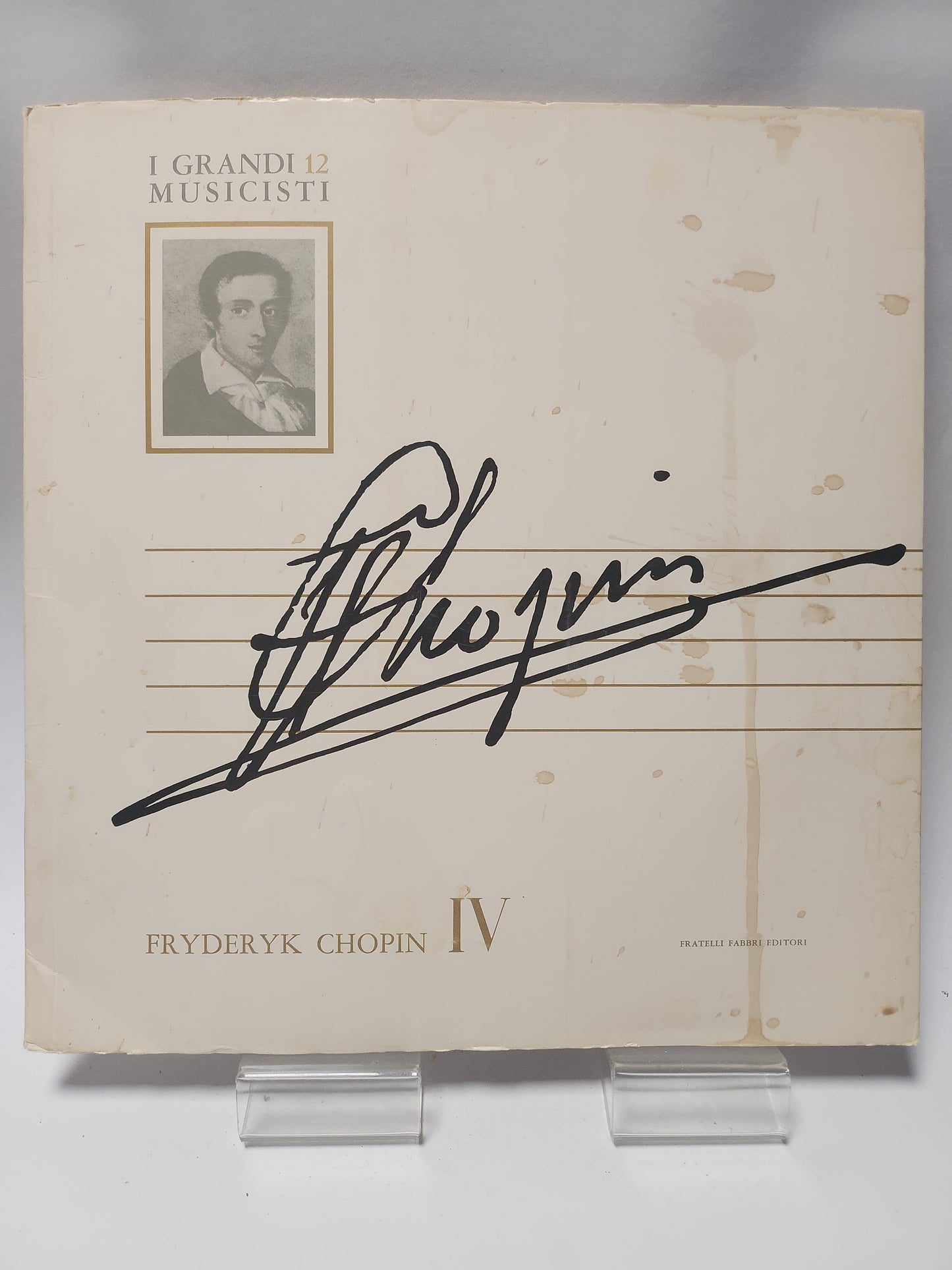 I Grandi Musicisti 12: Fryderyk Chopin IV LP Vinyl